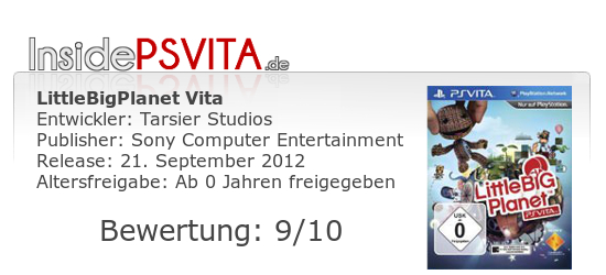 LittleBigPlanet PS Vita Bewertung