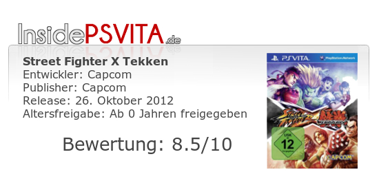 Street Fighter X Tekken Bewertung
