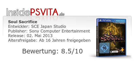 Soul Sacrifice Bewertung PS Vita